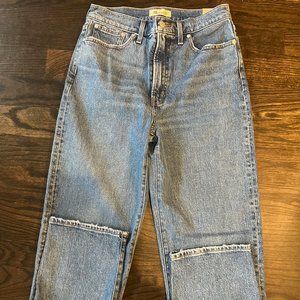 Madewell The Perfect Vintage Straight Jean Size 29T